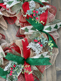 Merry Christmas Farmhouse Wreath