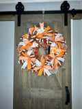 Tennesse Volunteers Football Wreath, College Football Wreaths, MADE TO ORDER