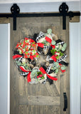 Strawberry Wreath - Made and Ready - ONLY ONE LEFT