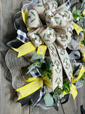 Bumble Bee Wreath - MADE TO ORDER