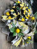 Spring & Summer Lemon Wreath MADE TO ORDER